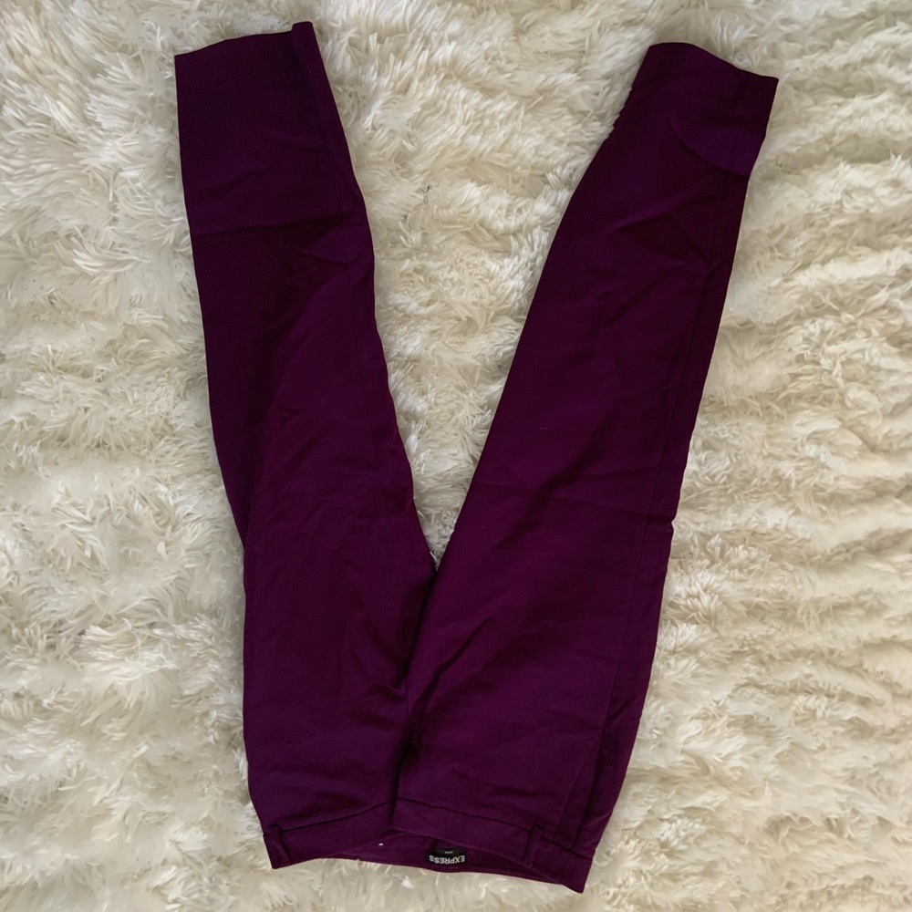 Purple office pant